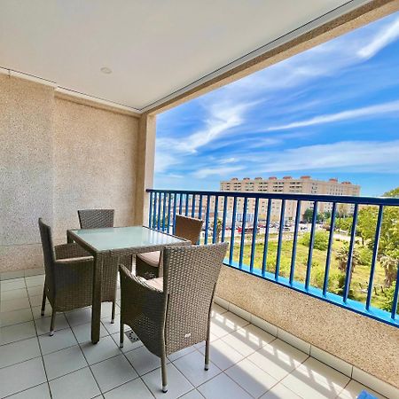 Blue Beach Apartment+Oceanview+Private Parking Valencia Eksteriør bilde