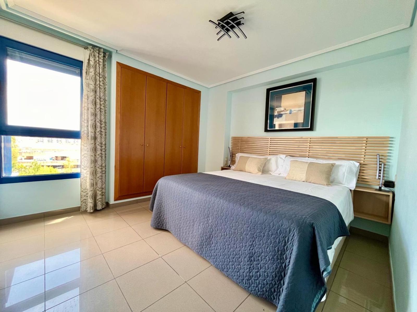 Blue Beach Apartment+Oceanview+Private Parking Valencia Eksteriør bilde